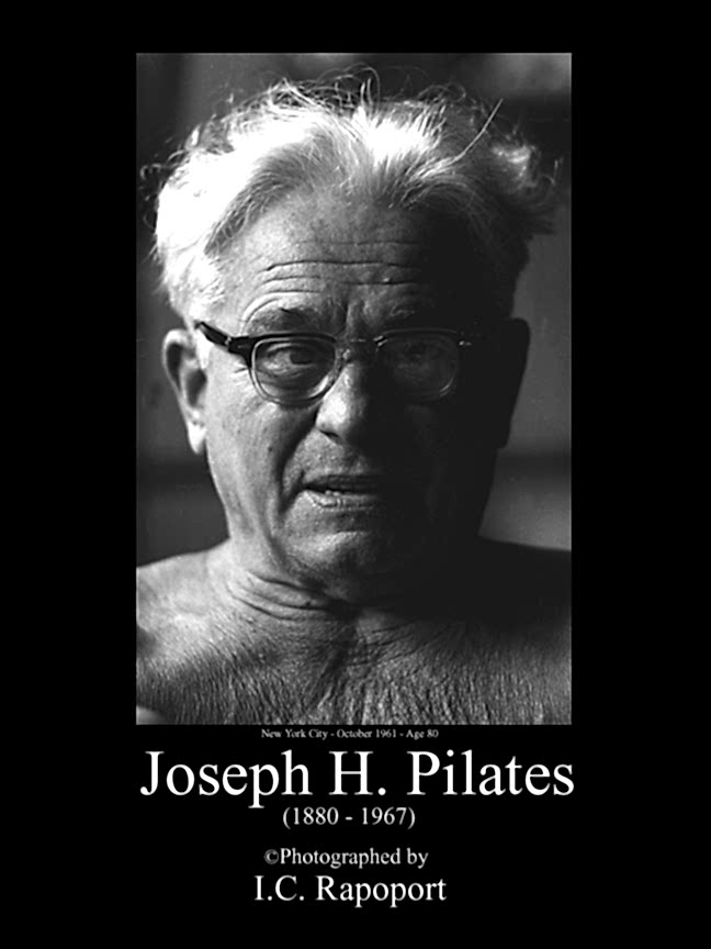 Joseph Pilates Poster