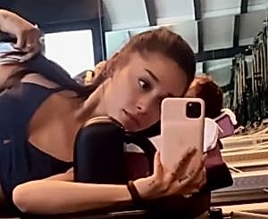 Ariana Grande and Pilates