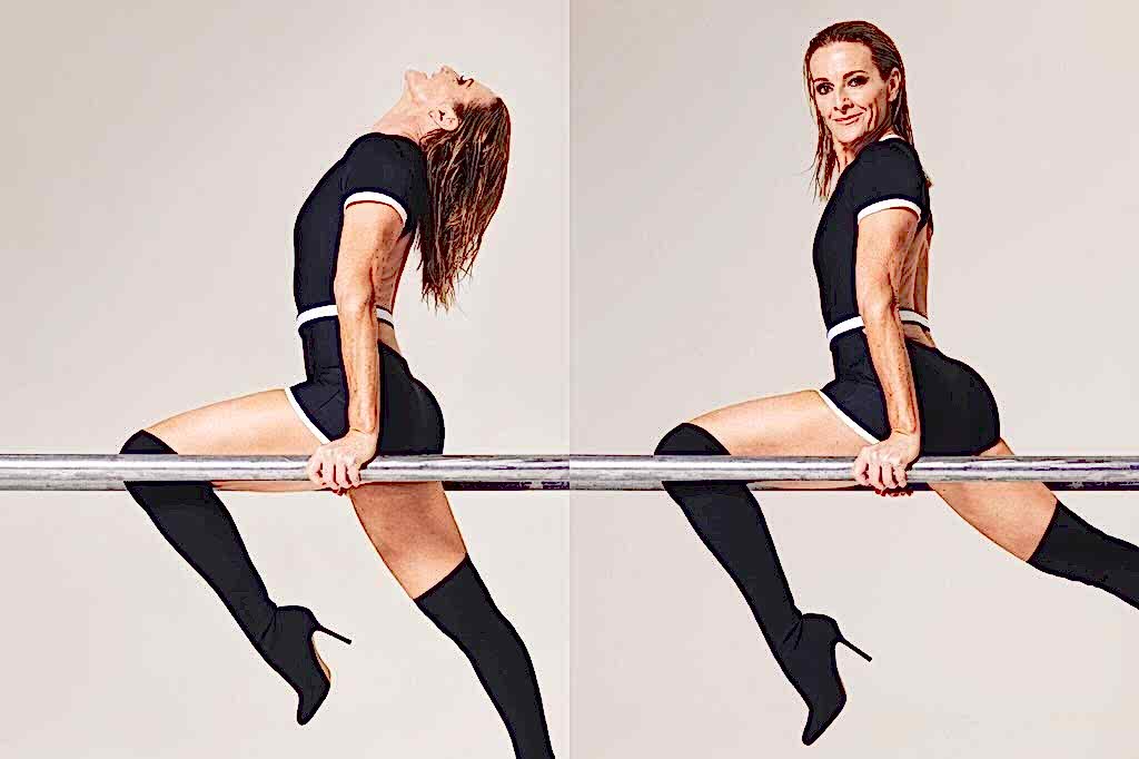 Gabby Logan is a Pilates fan
